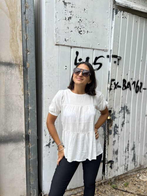 BLUSA AGNES BLANCA