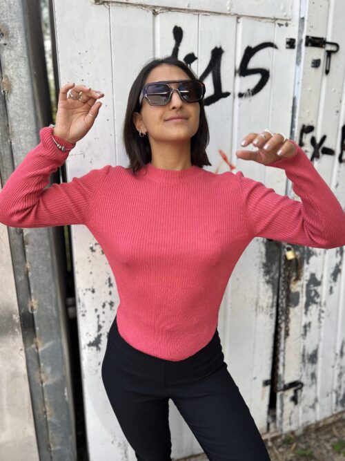 REMERA LENA FUCCIA