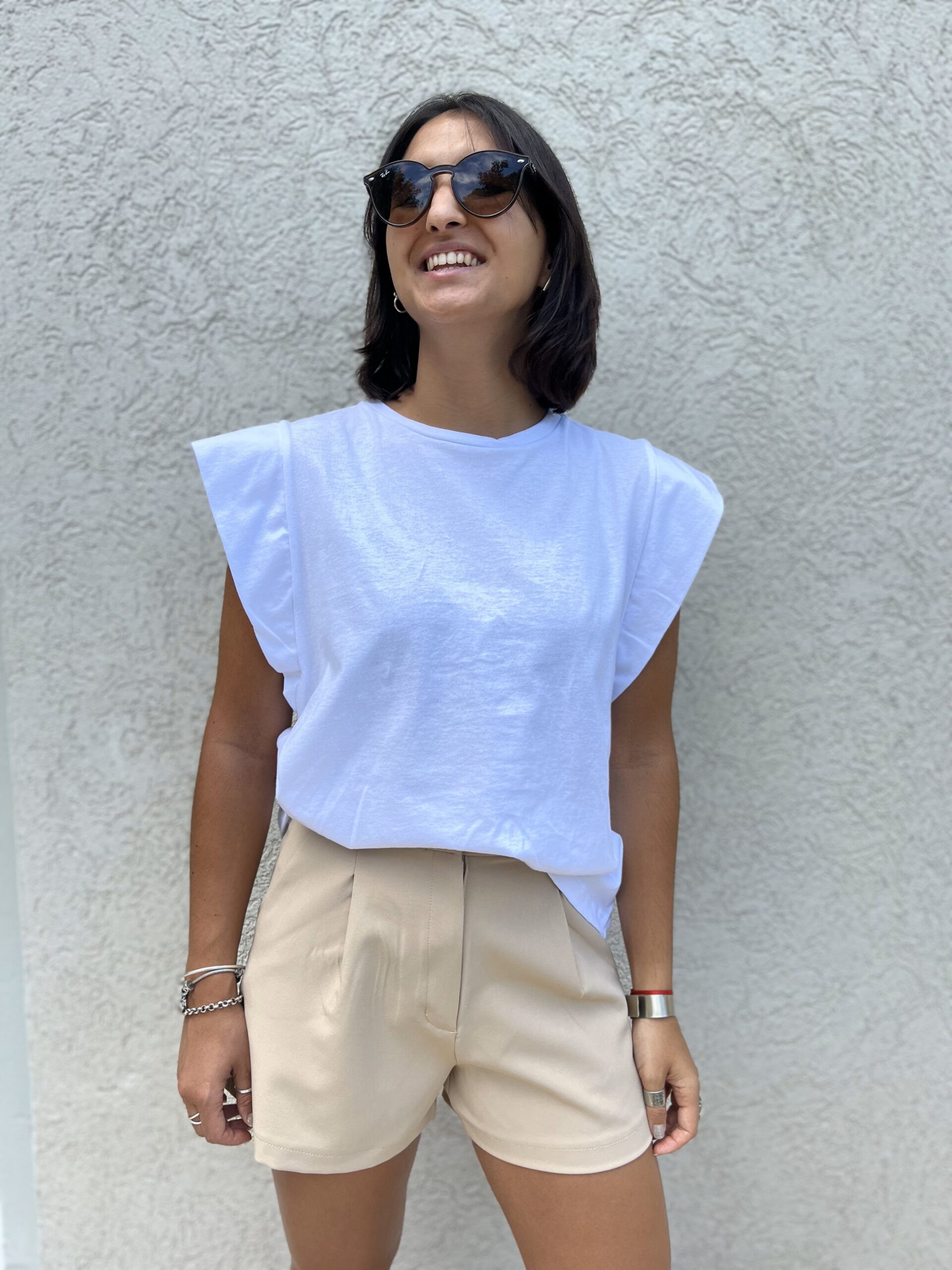 REMERA MAGNOLIA - BLANCA
