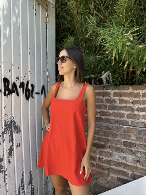 VESTIDO CAPRI - ROJO