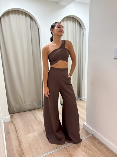CONJUNTO ZAIRA CHOCOLATE