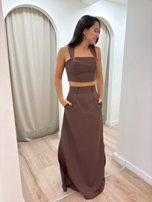 CONJUNTO NAFF CHOCOLATE