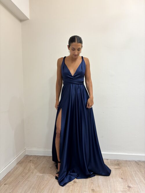 VESTIDO ATENEA AZUL NOCHE