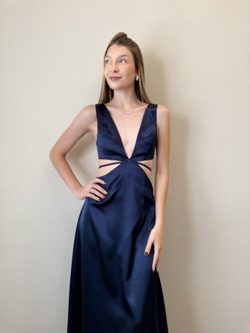 VESTIDO LUCA AZUL NOCHE