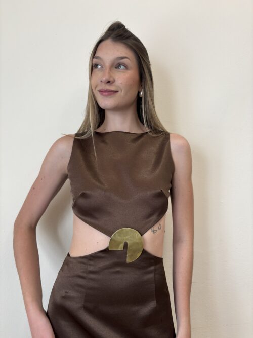 VESTIDO EMMA CHOCOLATE